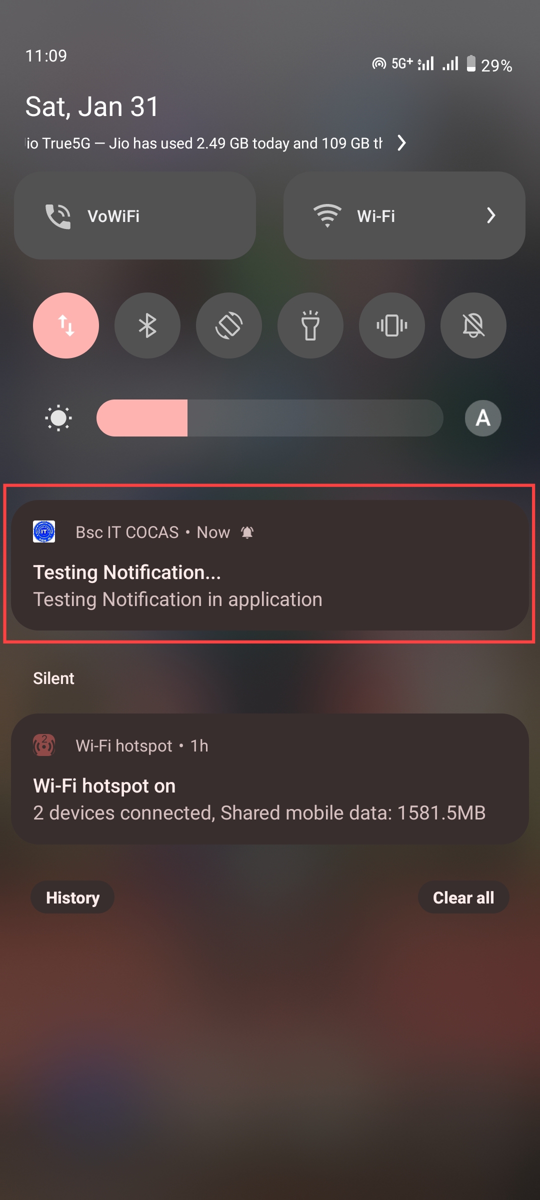 Notifications